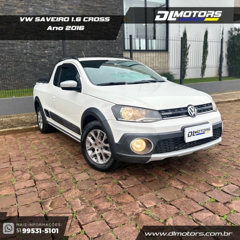 SAVEIRO 1.6 CROSS CE 16V FLEX 2P MANUAL - 2016 - LAJEADO