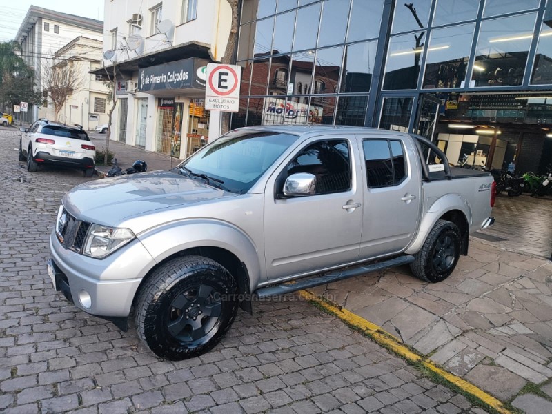 frontier 2.5 sel 4x4 cd turbo eletronic diesel 4p automatico 2008 flores da cunha