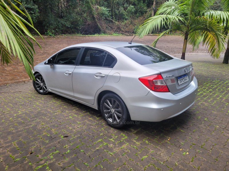 CIVIC 1.8 LXS 16V FLEX 4P AUTOMÁTICO - 2013 - NOVA PRATA