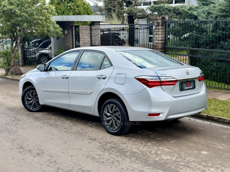 COROLLA 1.8 GLI 16V FLEX 4P AUTOMÁTICO - 2018 - NOVA PRATA