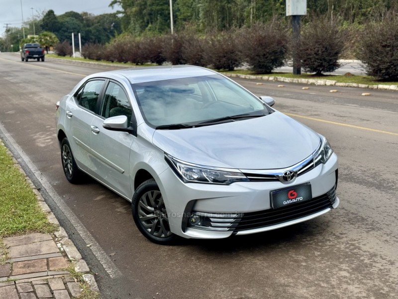 COROLLA 1.8 GLI 16V FLEX 4P AUTOMÁTICO - 2018 - NOVA PRATA