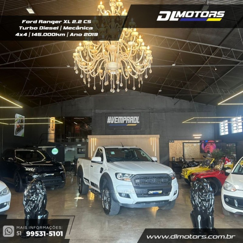 ranger 2.2 xl 4x4 cs 16v diesel 2p manual 2019 lajeado