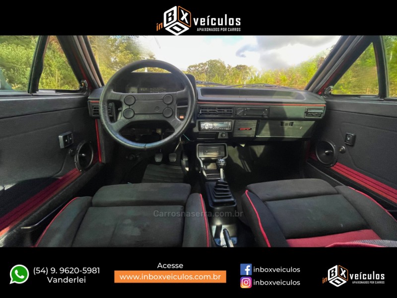 GOL 1.8 GT 8V GASOLINA 2P MANUAL - 1986 - GRAMADO