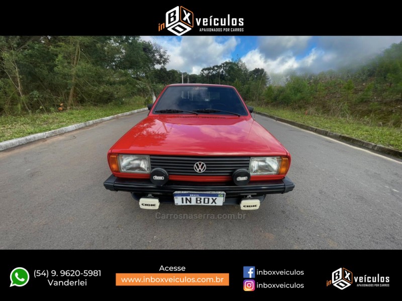 GOL 1.8 GT 8V GASOLINA 2P MANUAL - 1986 - GRAMADO