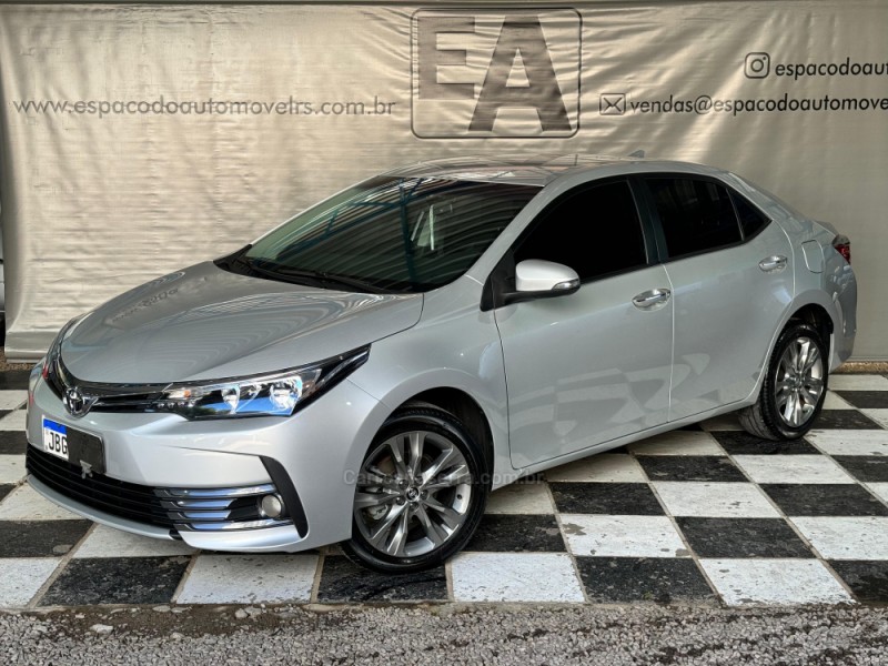 COROLLA 2.0 XEI 16V FLEX 4P AUTOMÁTICO - 2019 - NOVA PRATA