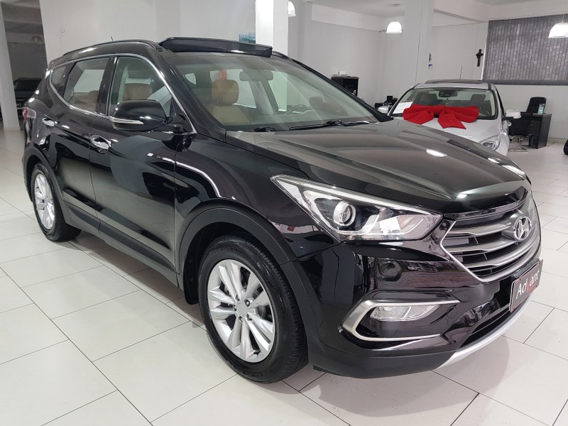 SANTA FÉ 3.3 MPFI 4X4 7 LUGARES V6 270CV GASOLINA 4P AUTOMÁTICO - 2016 - CAXIAS DO SUL