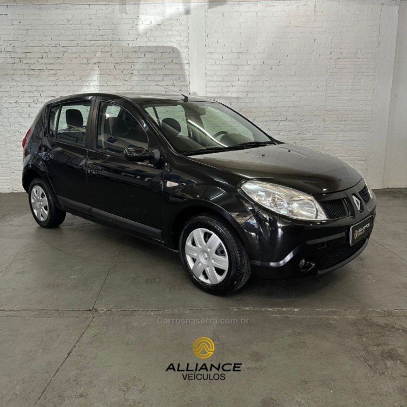 SANDERO 1.6 PRIVILÉGE 16V FLEX 4P MANUAL - 2009 - CAXIAS DO SUL