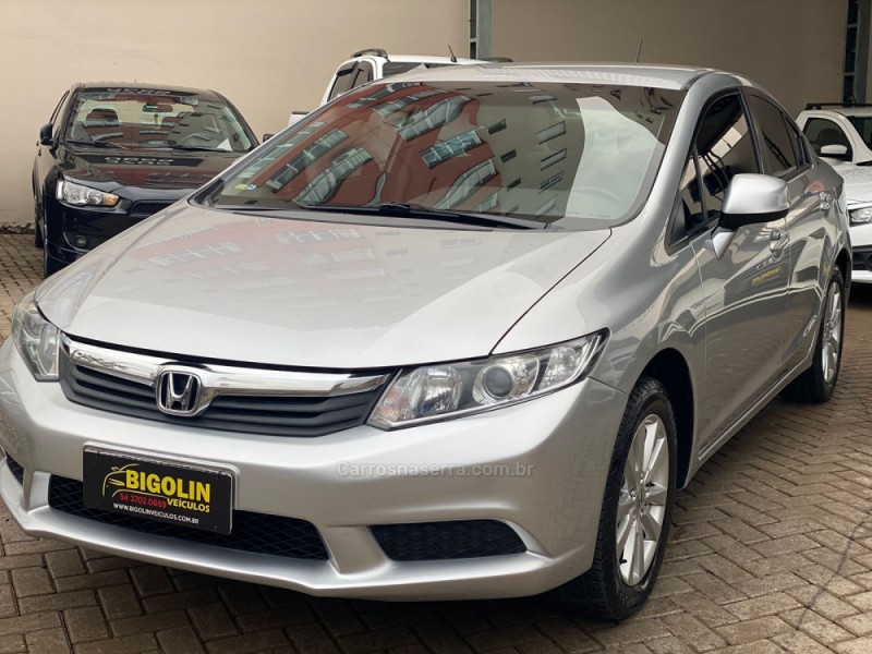 CIVIC 1.8 LXS 16V GASOLINA 4P AUTOMÁTICO - 2014 - BENTO GONçALVES