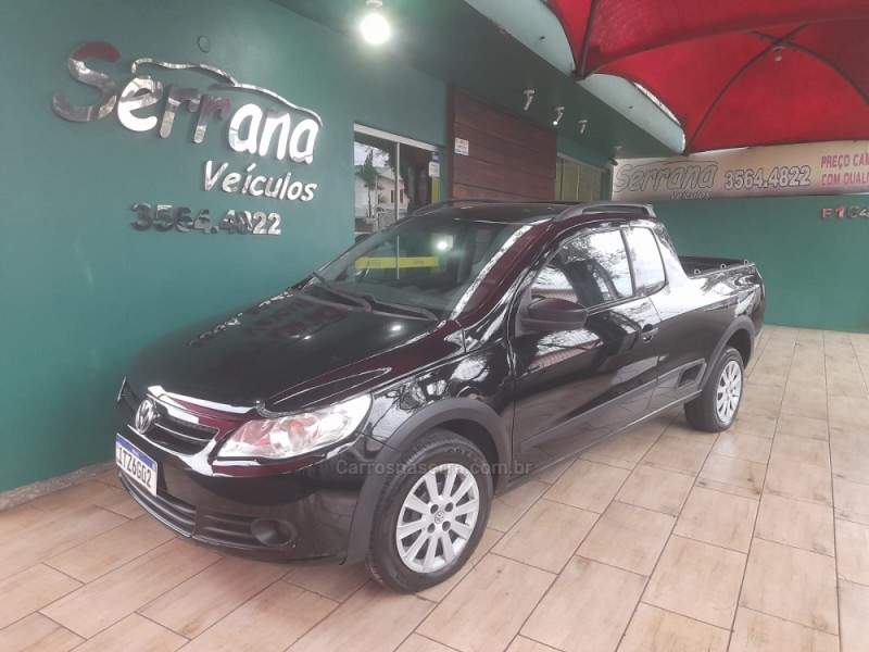 SAVEIRO 1.6 MI TREND CE 8V FLEX 2P MANUAL G.V - 2013 - DOIS IRMãOS