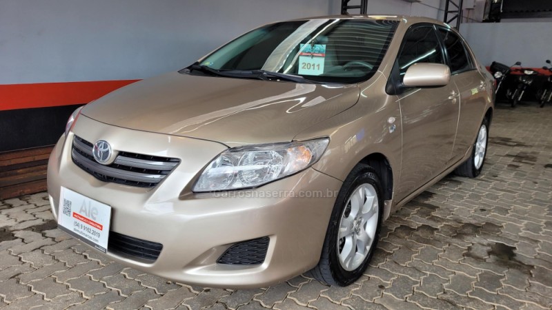 COROLLA 1.8 GLI 16V FLEX 4P AUTOMÁTICO - 2011 - GARIBALDI