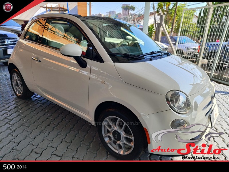 500 1.4 CABRIO 8V FLEX 2P AUTOMÁTICO - 2014 - BENTO GONçALVES