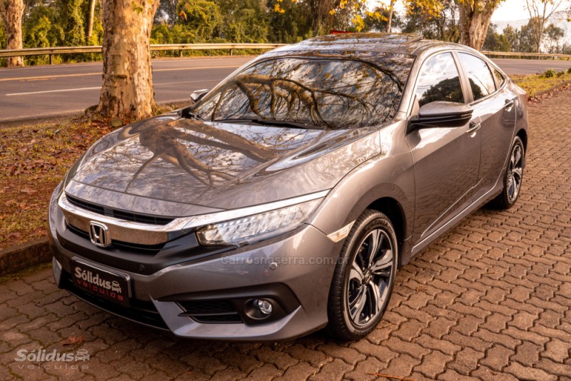 CIVIC 1.5 16V TOURING TURBO GASOLINA 4P AUTOMÁTICO - 2018 - DOIS IRMãOS