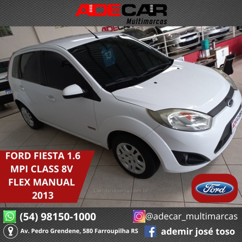 FIESTA 1.6 MPI CLASS HATCH 8V FLEX 4P MANUAL