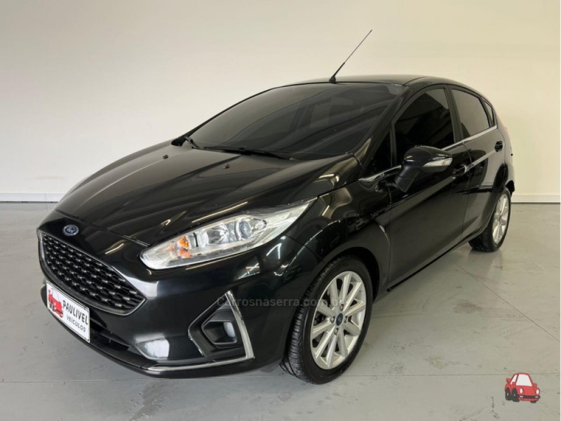 fiesta 1.6 titanium plus hatch 16v flex 4p automatico 2018 caxias do sul