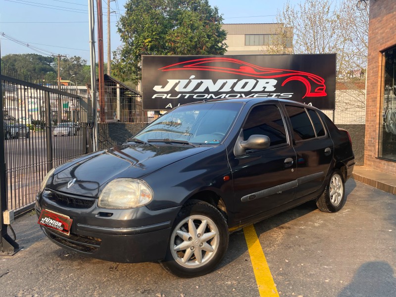 clio 1.0 privilege sedan 16v flex 4p manual 2001 caxias do sul