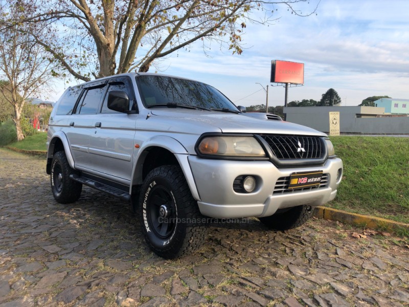 pajero sport 2.8 4x4 8v turbo intercooler diesel 4p automatico 2002 dois irmaos