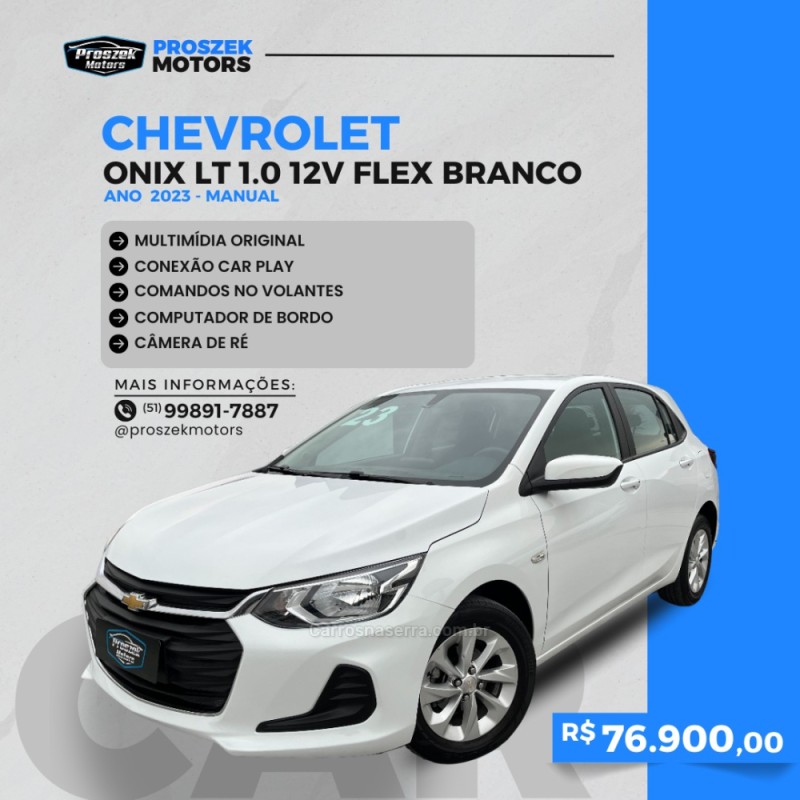 ONIX 1.0 LT 12V FLEX 4P MANUAL - 2023 - CANOAS