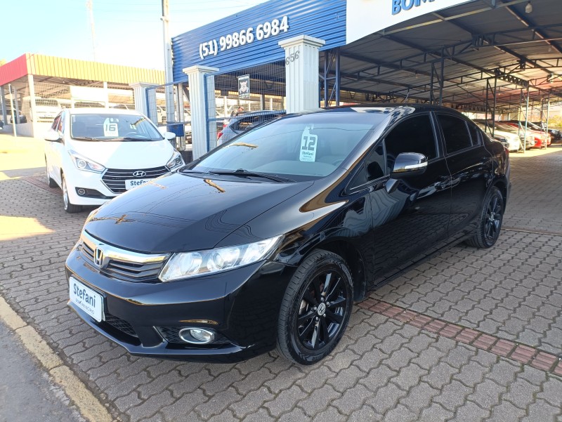 CIVIC 1.8 LXL 16V FLEX 4P AUTOMÁTICO - 2012 - BOM PRINCíPIO