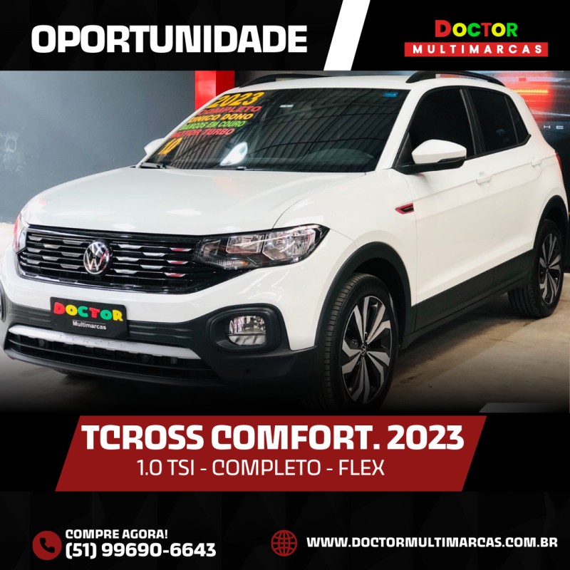 t cross 1.0 comfortline tsi flex 4p automatico 2023 sao leopoldo