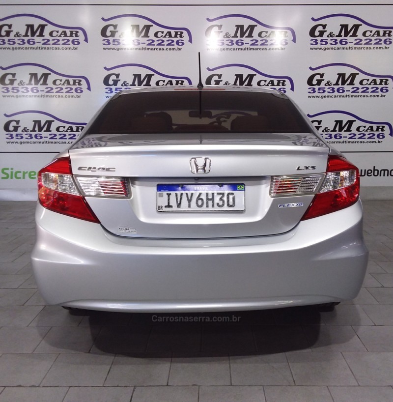 CIVIC 1.8 LXS 16V GASOLINA 4P AUTOMÁTICO - 2015 - SãO SEBASTIãO DO CAí