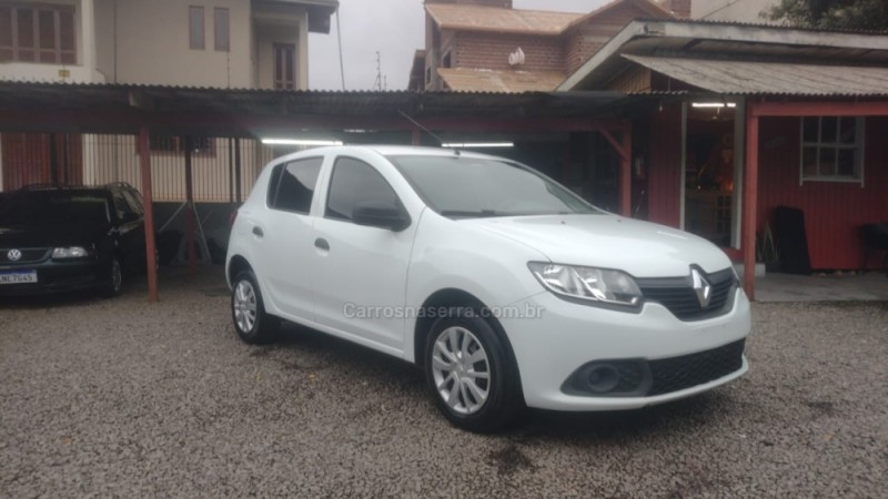 SANDERO 1.0 AUTHENTIQUE 12V FLEX 4P MANUAL - 2018 - CAXIAS DO SUL