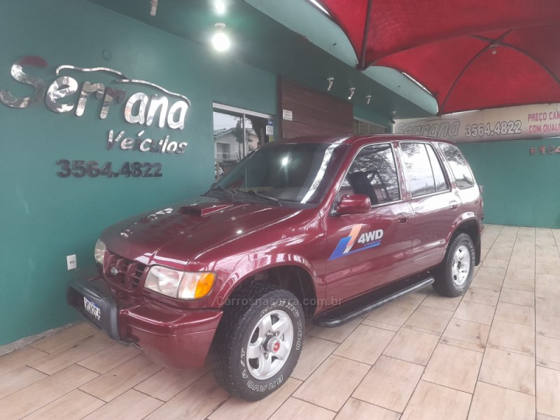 sportage 2.0 d 4x4 turbo intercooler diesel 4p manual 2001 dois irmaos