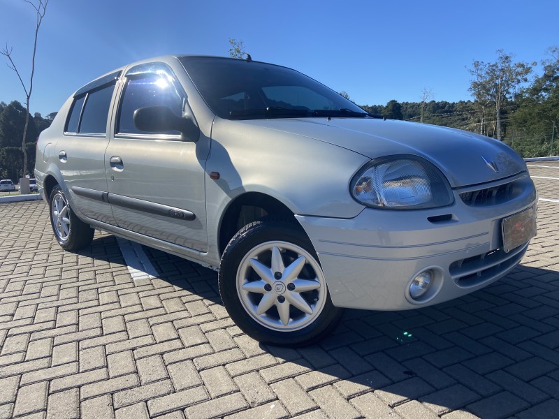 CLIO 1.0 RT 16V GASOLINA 4P MANUAL - 2002 - CAXIAS DO SUL