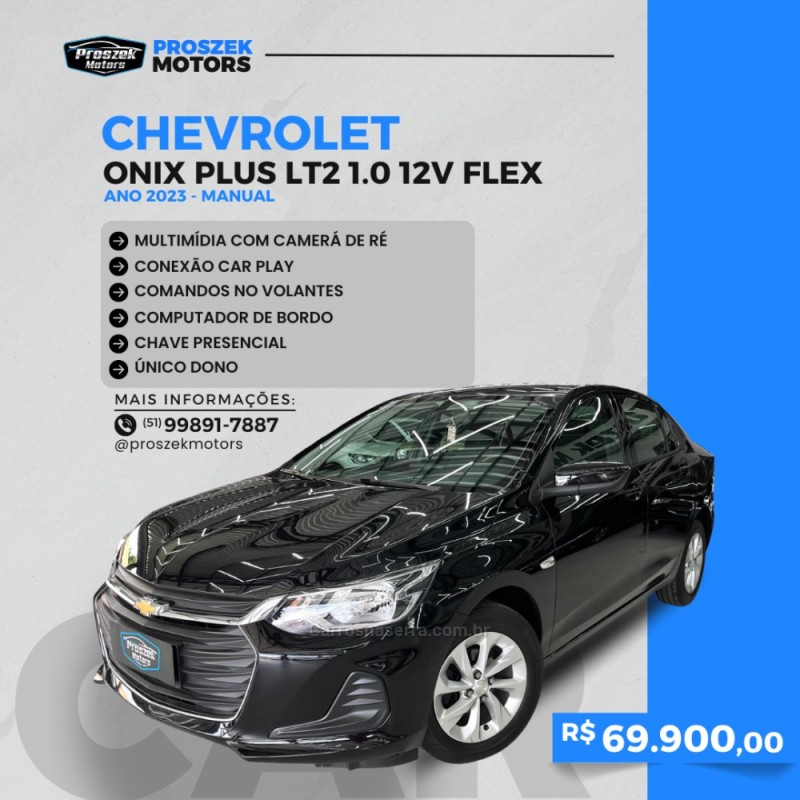 onix 1.0 lt plus 8v flex 4p manual 2023 canoas