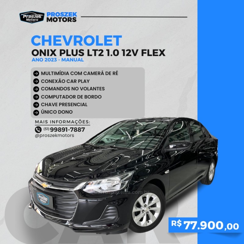 onix 1.0 lt plus 8v flex 4p manual 2023 canoas