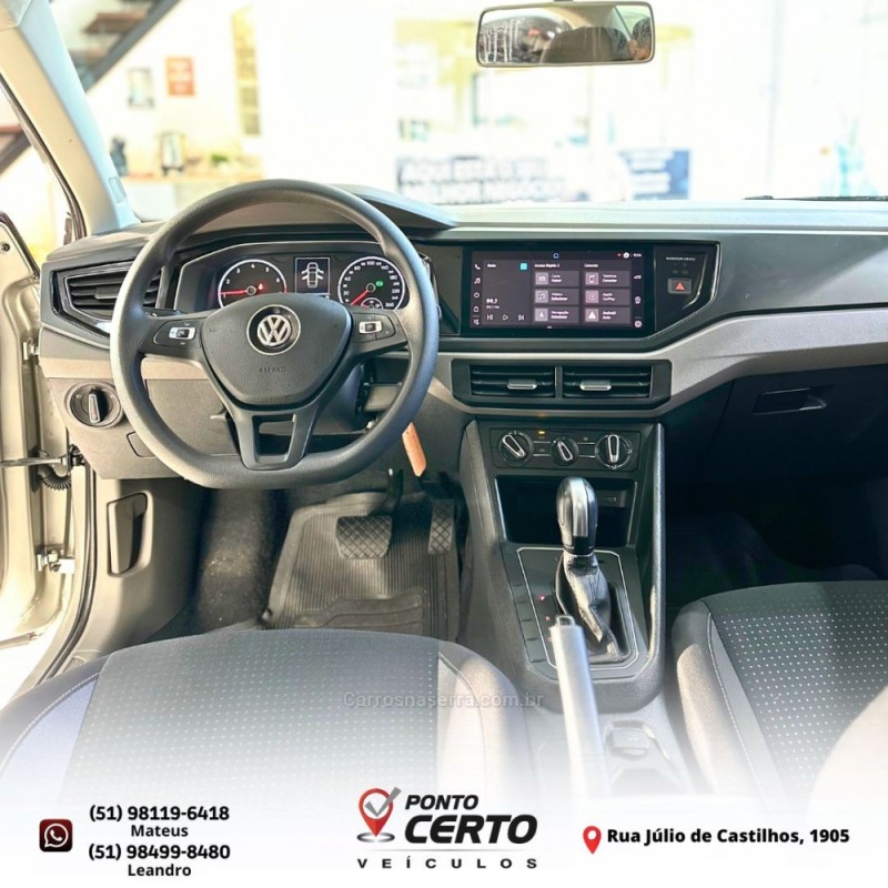 VIRTUS 1.0 200 TSI COMFORTLINE AUTOMÁTICO - 2022 - SANTA CRUZ DO SUL