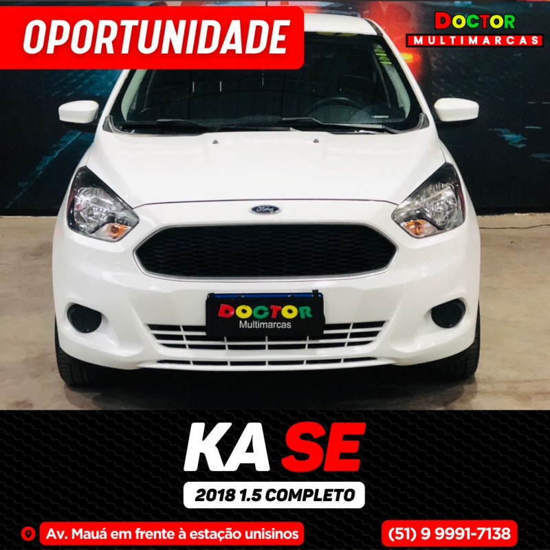 KA 1.5 SE 16V FLEX 4P MANUAL - 2018 - SãO LEOPOLDO