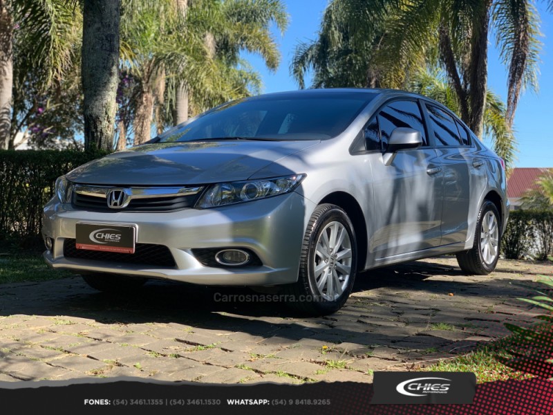 CIVIC 1.8 LXS 16V FLEX 4P MANUAL - 2014 - CARLOS BARBOSA