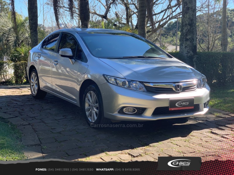 CIVIC 1.8 LXS 16V FLEX 4P MANUAL - 2014 - CARLOS BARBOSA