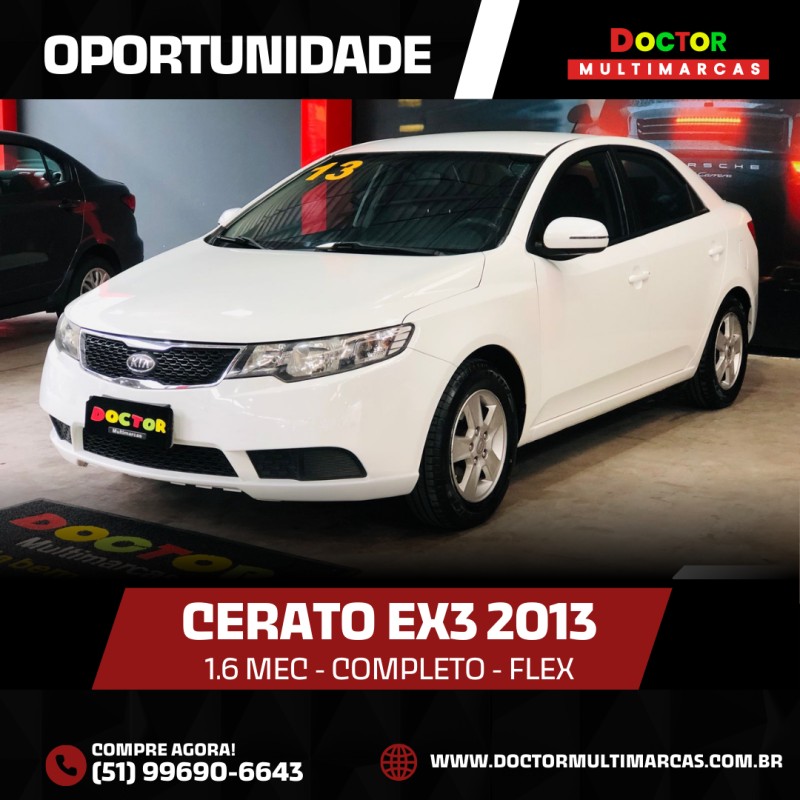 CERATO 1.6 EX3 SEDAN 16V GASOLINA 4P MANUAL