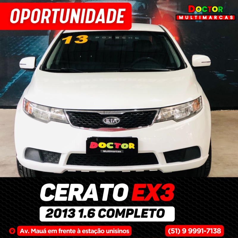 CERATO 1.6 EX3 SEDAN 16V GASOLINA 4P MANUAL - 2013 - SãO LEOPOLDO