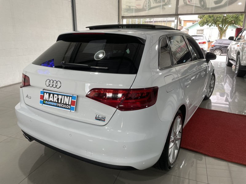 A3 1.8 TFSI SPORTBACK 16V GASOLINA 4P AUTOMÁTICO - 2014 - CAXIAS DO SUL