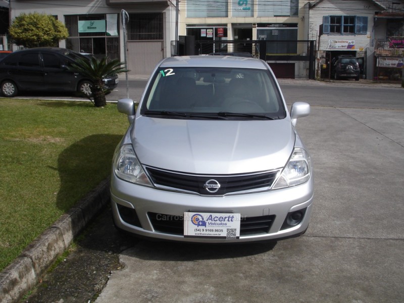 TIIDA 1.8 S 16V FLEX 4P MANUAL - 2012 - CAXIAS DO SUL