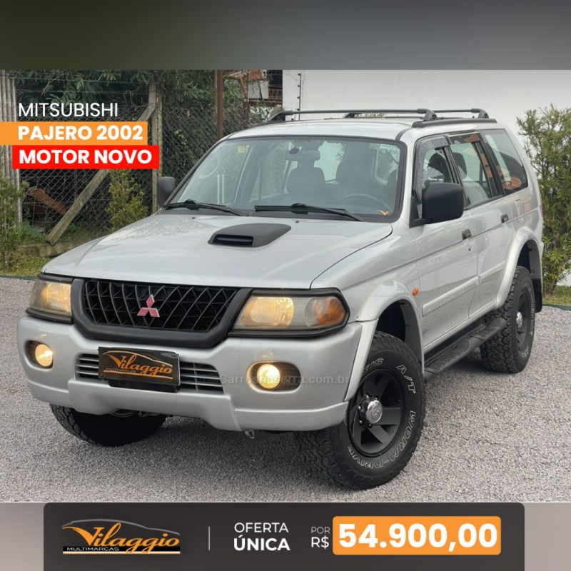 pajero 2.8 gls 4x4 8v turbo diesel 4p automatico 2002 caxias do sul