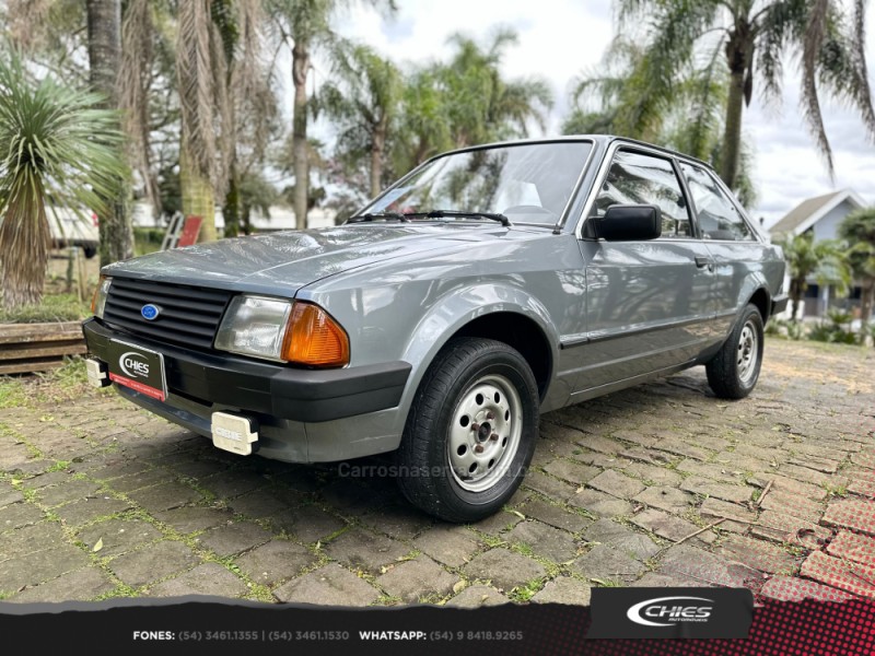 ESCORT 1.6 L 8V ÁLCOOL 2P MANUAL - 1986 - CARLOS BARBOSA