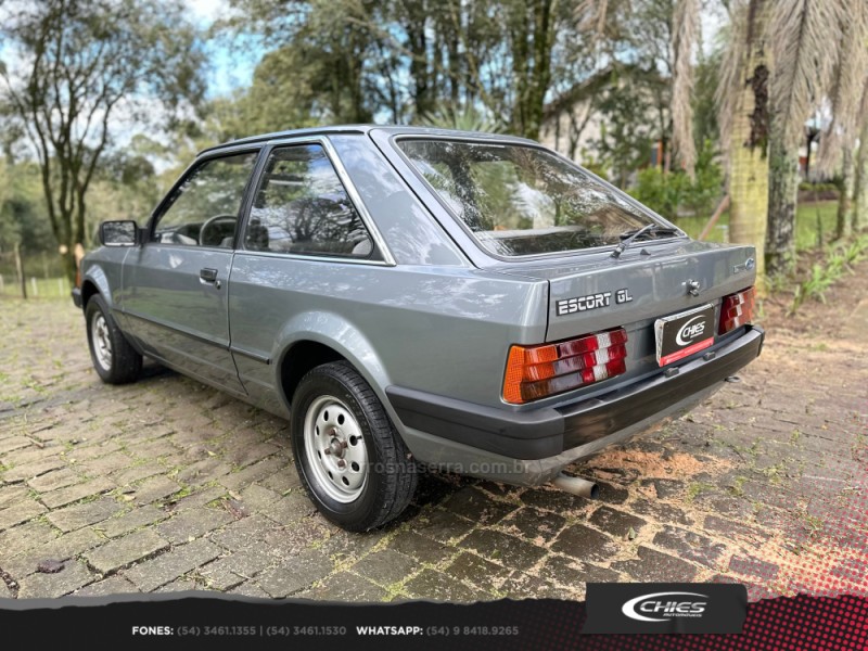 ESCORT 1.6 L 8V ÁLCOOL 2P MANUAL - 1986 - CARLOS BARBOSA