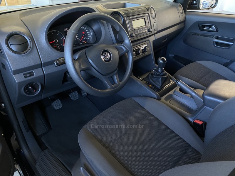 AMAROK 2.0 TRENDLINE 4X4 CD 16V TURBO INTERCOOLER DIESEL 4P MANUAL - 2015 - BENTO GONçALVES