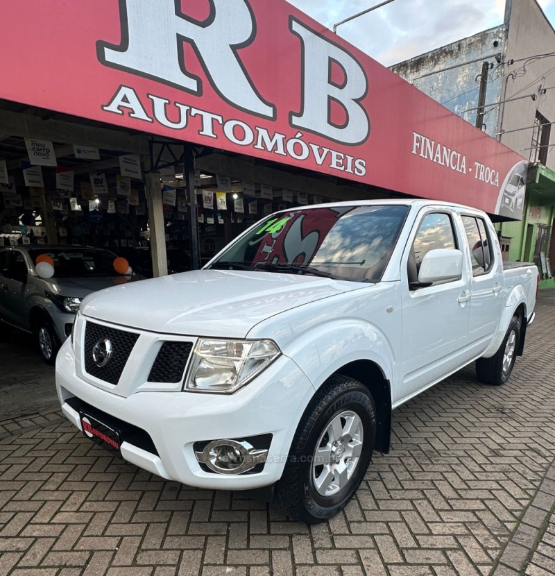 FRONTIER 2.5 S 4X2 CD TURBO ELETRONIC DIESEL 4P MANUAL - 2014 - PAROBé