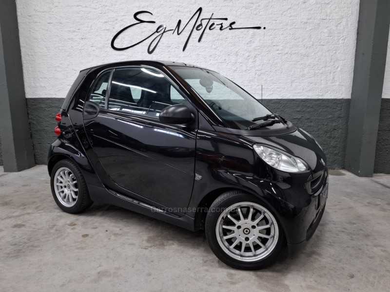 fortwo 1.0 mhd coupe 3 cilindros 12v gasolina 2p automatico 2011 bento goncalves