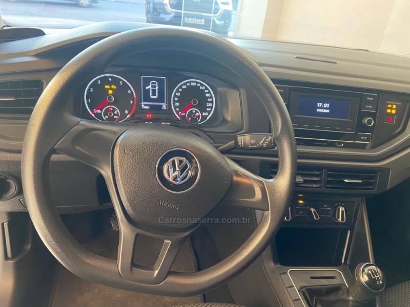 POLO 1.0 TSI FLEX 4P MANUAL - 2020 - CANELA