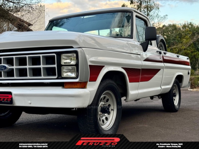 F-1000 3.9 SUPER SÉRIE 4X2 CS 8V TURBO DIESEL 2P MANUAL - 1990 - NOVA PRATA