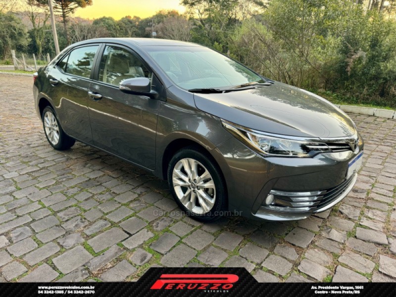 COROLLA 1.8 XEI 16V FLEX 4P AUTOMÁTICO - 2018 - NOVA PRATA