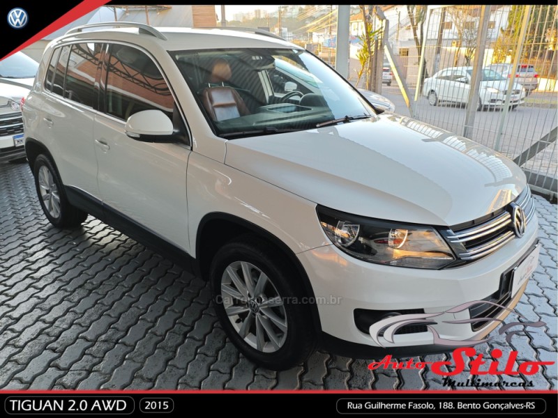 TIGUAN 2.0 TSI 16V TURBO GASOLINA 4P TIPTRONIC - 2015 - BENTO GONçALVES