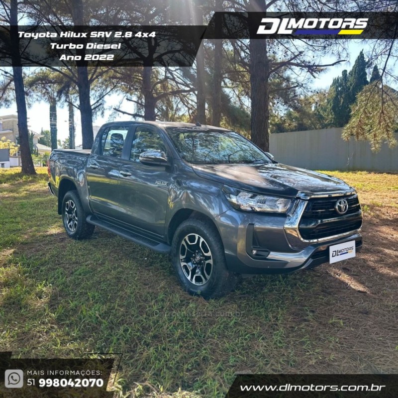 hilux 2.8 srv 4x4 cd 16v diesel 4p automatico 2022 lajeado