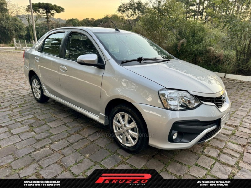 ETIOS 1.5 XLS SEDAN 16V FLEX 4P AUTOMÁTICO - 2018 - NOVA PRATA