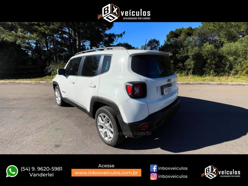 RENEGADE 1.8 16V FLEX LONGITUDE 4P AUTOMÁTICO - 2016 - GRAMADO